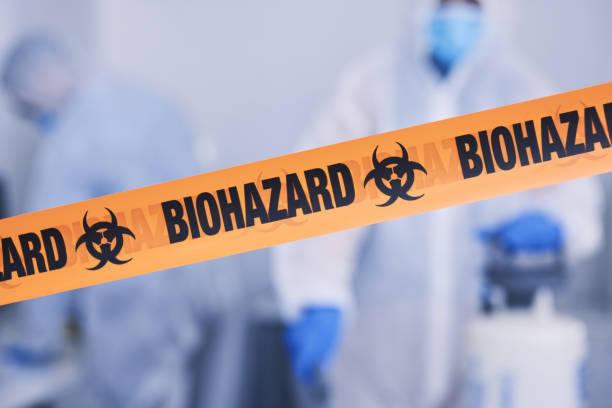 Professional Biohazard Cleanup technician working in Morgan Hill, CA